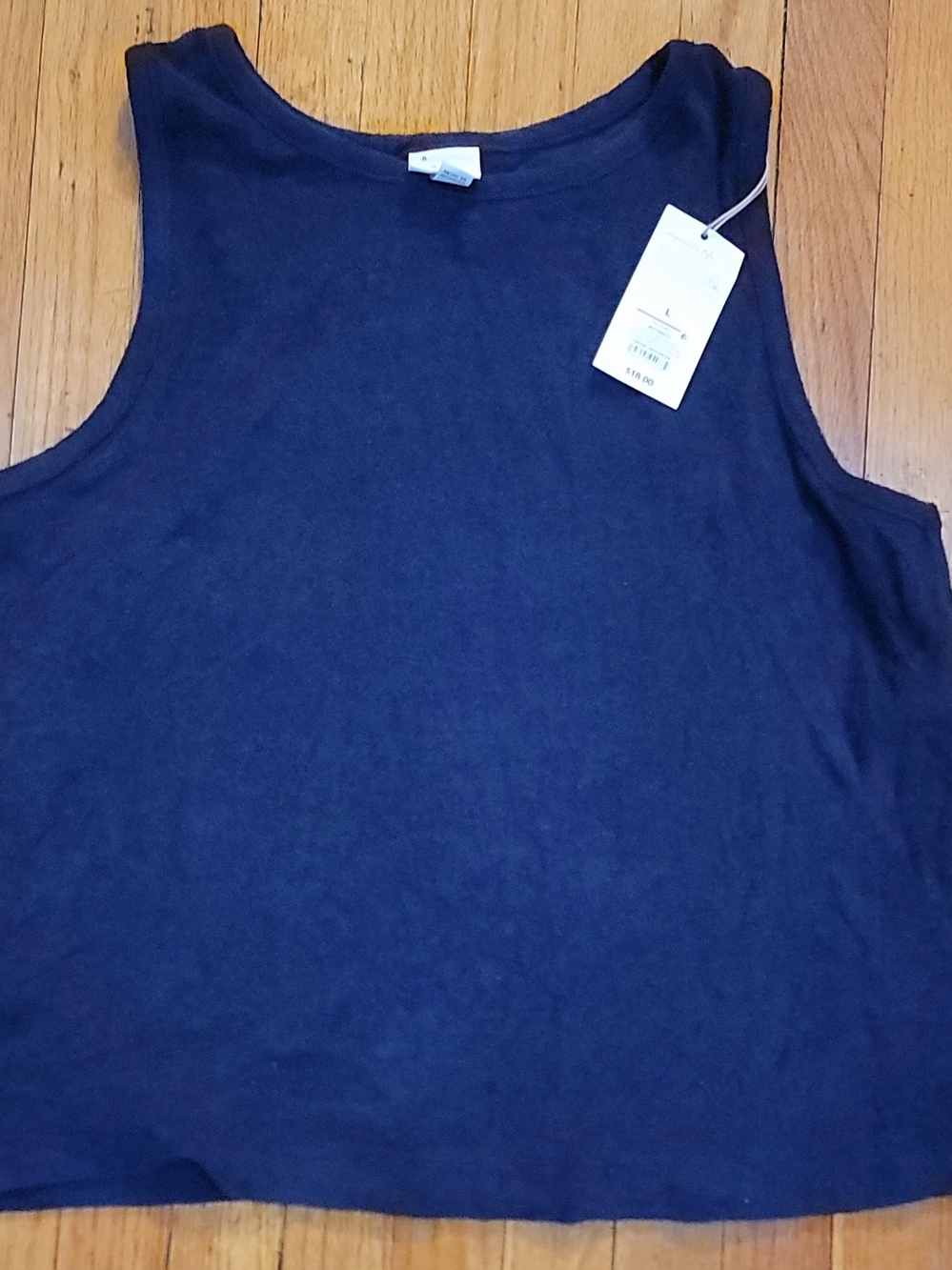 a new day Navy Sleeveless Knit Tank
